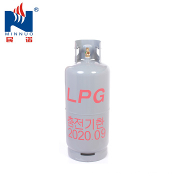 El cilindro de gas de Korea 20KG LPG, tanque de gasolina con el mejor precio para la venta